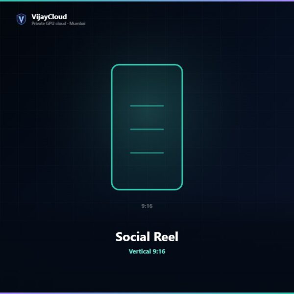 VijayCloud Social Reel — Vertical 9:16