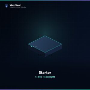 VijayCloud Starter — 1× RTX · 16 GB VRAM