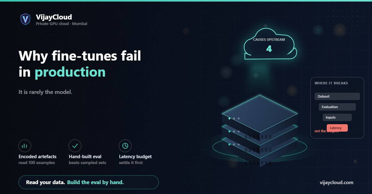 VijayCloud card: It is rarely the model.